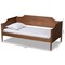 Baxton Studio Alya Walnut Wood Twin Size Daybed 168-10832 - alternate 4
